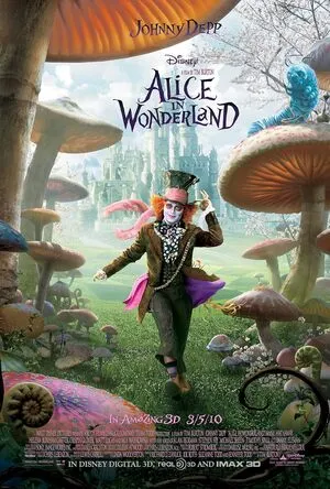 Alice in Wonderland 2010 Hindi Dual Audio HD Poster Download - filmyfly