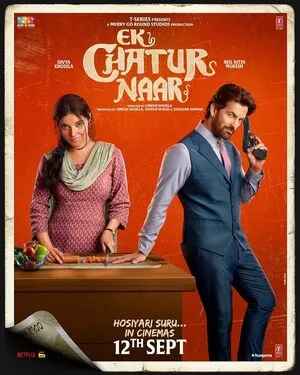 Ek Chatur Naar 2025 Hindi HD Poster Download - filmyfly