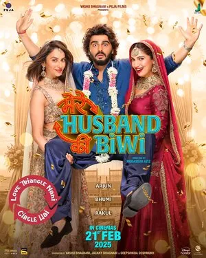 Mere Husband Ki Biwi 2025 Hindi Dubbed HD Poster Download - filmyfly