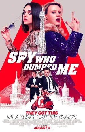 The Spy Who Dumped Me 2018 Hindi Dual Audio HD Poster Download - filmyfly
