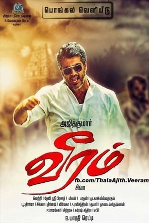 Veeram 2014 Dual Audio (Hindi) [700MB] HD Poster Download - filmyfly
