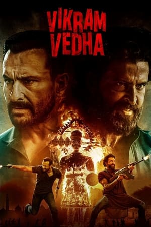 Vikram Vedha (2018) Dual Audio [Hindi - Tamil] 400MB HD Poster Download - filmyfly